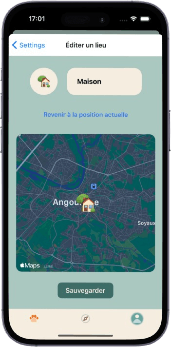 Exemple de lieu favori